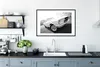 MuchoWow® Gerahmtes Poster Vintage Ford Mustang auf der Produktbild-Vorschau 4