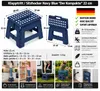 Klapphocker, Klapptritt 22 cm für Kinder faltbar bis 150 kg Produktbild-Vorschau 2