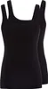 Skiny Damen Tanktop Baumwolle Advantage 2-Pack black - Produktbild-Vorschau 2
