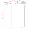 vidaXL Stojan na rostliny 2 ks Sonoma dub 20x20x30 cm Náhled obrázku produktu 8