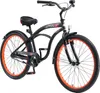 Bikestar Cruiser Kinderfahrrad 24 Zoll - Schwarz Produktbild-Vorschau 1