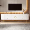 Mobile TV Merax con struttura a onde 3D, mobile basso Anteprima dell’immagine prodotto 1