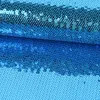 Stoff Meterware Pailletten türkis 1,3m Produktbild-Vorschau 1
