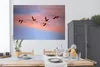 MuchoWow® Poster Flamingos fliegen in den Himmel 180x120 cm Produktbild-Vorschau 3