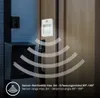 Sensor LED Außenleuchte, 8,5 cm, 0,18 W, Titan-Silber, Produktbild-Vorschau 4