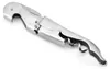 A single stainless steel corkscrew on a white background. Podgląd zdjęcia produktu