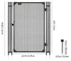 VEVOR Zwembadhek Poort, 1,2x0,75 m, Poort voor zwembadhek, Productafbeelding-voorbeeld 8