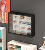 VDD Vitrine Wandmontage Mandosa M Schwarz Produktbild-Vorschau 3