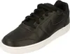 A black Nike sneaker with a white sole is shown against a white background. Produktbild-Vorschau