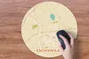 MuchoWow® Mauspad Mousepad Jahrgang - Eschweiler - Karte - Produktbild-Vorschau 3