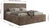 MKS MEBLE Polsterbett mit Bettkasten TILIANO CLASSIC Produktbild-Vorschau 7