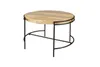 byLIVING Couchtisch HANNA / Platte Mangoholz massiv / Produktbild-Vorschau 2