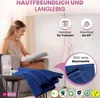 4er Set Handtücher Plain dunkelblau 50x100 : Dunkelblau : Produktbild-Vorschau 6