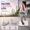 Dětská koloběžka ALVIX s LED světly na kolech, výškově Náhled obrázku produktu 2