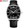 CURREN 8365 Quartz Man Armbanduhr Herrenuhr mit Lederband Produktbild-Vorschau 2