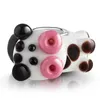 MATERIA by Matthias Wagner 3D Glas Bead Kuh schwarz weiß Produktbild-Vorschau 3