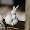 Osterdekoration Hase Otto - weiß Produktbild-Vorschau 1