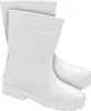 A pair of white rubber boots. Voir les images du produit