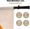 MuchoWow® Wandteppich Wandbehang Sonne - Gesicht - Sterne - Produktbild-Vorschau 3