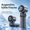 Tragbarer Handventilator 6000mAh mit LED Display & Produktbild-Vorschau 7