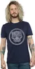 Black Panther - T-Shirt für Herren BI457 (S) (Marineblau) Produktbild-Vorschau 2