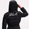 KARL LAGERFELD JEANS LIGHTWEIGHT LONG PUFFER Schwarz Produktbild-Vorschau 3