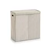 Zeller Wäschesammler "Stripes", 2-fach, Vlies, beige, 61,5 Produktbild-Vorschau 2