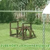 PawHut Hühner-Spielgerüst Holz mit Hühnerstangen, Schaukel, Produktbild-Vorschau 6