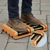 Paillasson Relaxdays avec brosses, base antidérapante, en Voir les images du produit 2