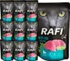 Rafi Wet Cat Food Sterilised with Tuna 100 G Voir les images du produit 1