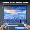 HOMCOM 4:3 Beamer Leinwand Elektrisch 171 x 130cm Produktbild-Vorschau 6