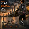 ALVIX kinder scooter met LED-verlichte wielen, verstelbare Productafbeelding-voorbeeld 2
