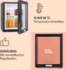 Klarstein Kühlschrank, Mini Kühlschrank mit Glastüre, Produktbild-Vorschau 4