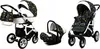 BabyLux® Tropical | Kocárek 3v1 Set | Zlatý jelen | Kocárek Náhled obrázku produktu 1