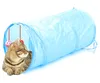Tunnel di gioco in tessuto per gatti - 50 cm blu Anteprima dell’immagine prodotto 4
