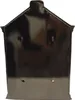 Retro Crown Post Box Briefkasten aus Metall in schwarz Produktbild-Vorschau 5