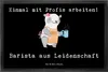 Mr. & Mrs. Panda Outdoor-Matte Barista Leidenschaft 50 x 75 Produktbild-Vorschau 1