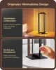 EDISHINE LED Tischlampe, Touch Dimmbare Nachttischlampe, 3 Produktbild-Vorschau 5