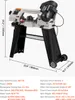 SucceBuy 4 x 6 Zoll, 550 W, horizontale Metallbandsäge mit Produktbild-Vorschau 7