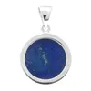 Anhänger-Lapislazuli-blau-rund-925-Silber Produktbild-Vorschau