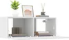Mobili TV 2 pz. Bianco 80x30x30 cm Materiale a base di Anteprima dell’immagine prodotto 11