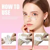 8 stuks glinsterende zomerse vlekjes gezichtstickers - Productafbeelding-voorbeeld 2