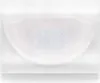 A white disposable nursing pad with a light blue indicator in the center, shown flat against a white background. Produktbild-Vorschau