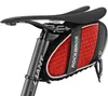 ROCKBROS Satteltasche Fahrradtasche mit Lichthaken 3D Shell Produktbild-Vorschau 1