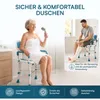 Sedia da doccia VixoMed® con schienale e braccioli – Anteprima dell’immagine prodotto 8
