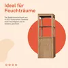 Teako Design Badschrank Orust hängend Teak Massivholz Produktbild-Vorschau 3