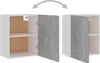 vidaXL Armadi a muro 2 pz. Grigio cemento 50x31x60 cm Anteprima dell’immagine prodotto 4