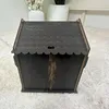 Jungengel Vogelhaus Nistkasten Stecksystem Holz dunkelbraun Produktbild-Vorschau 4