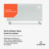 Klarstein Radiateur Electrique Mobile, Chauffage Electrique Voir les images du produit 5