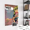 Magnettafel 40x60cm Pinnwand Whiteboard beschreibbar - Produktbild-Vorschau 4